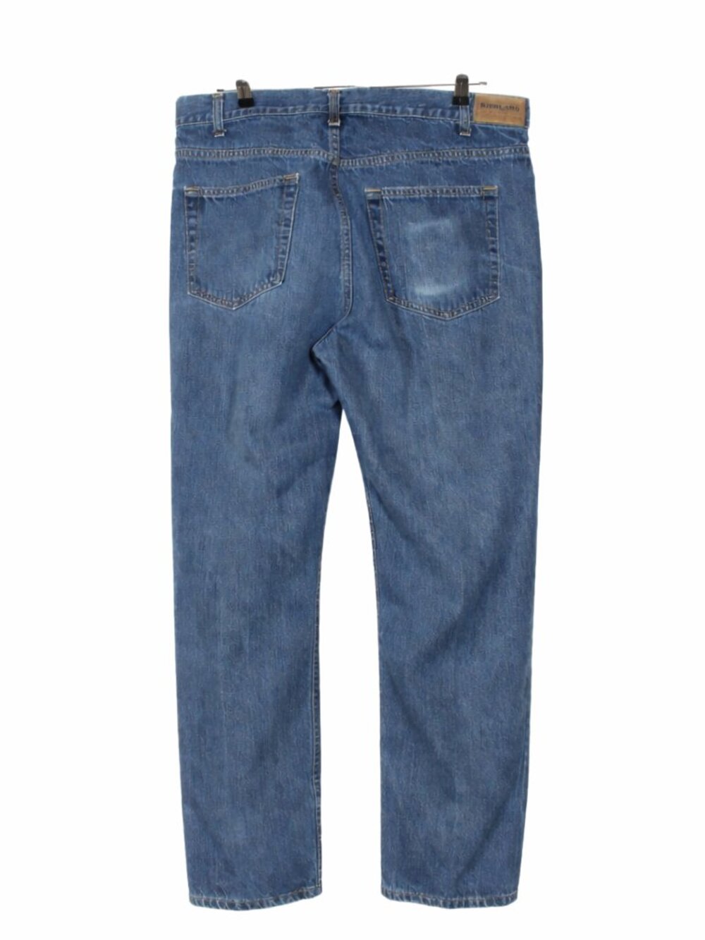 Kirkland Signature Mens 36x30 Jeans Blue Denim Relaxed Fit Straight Leg - Picture 5 of 9